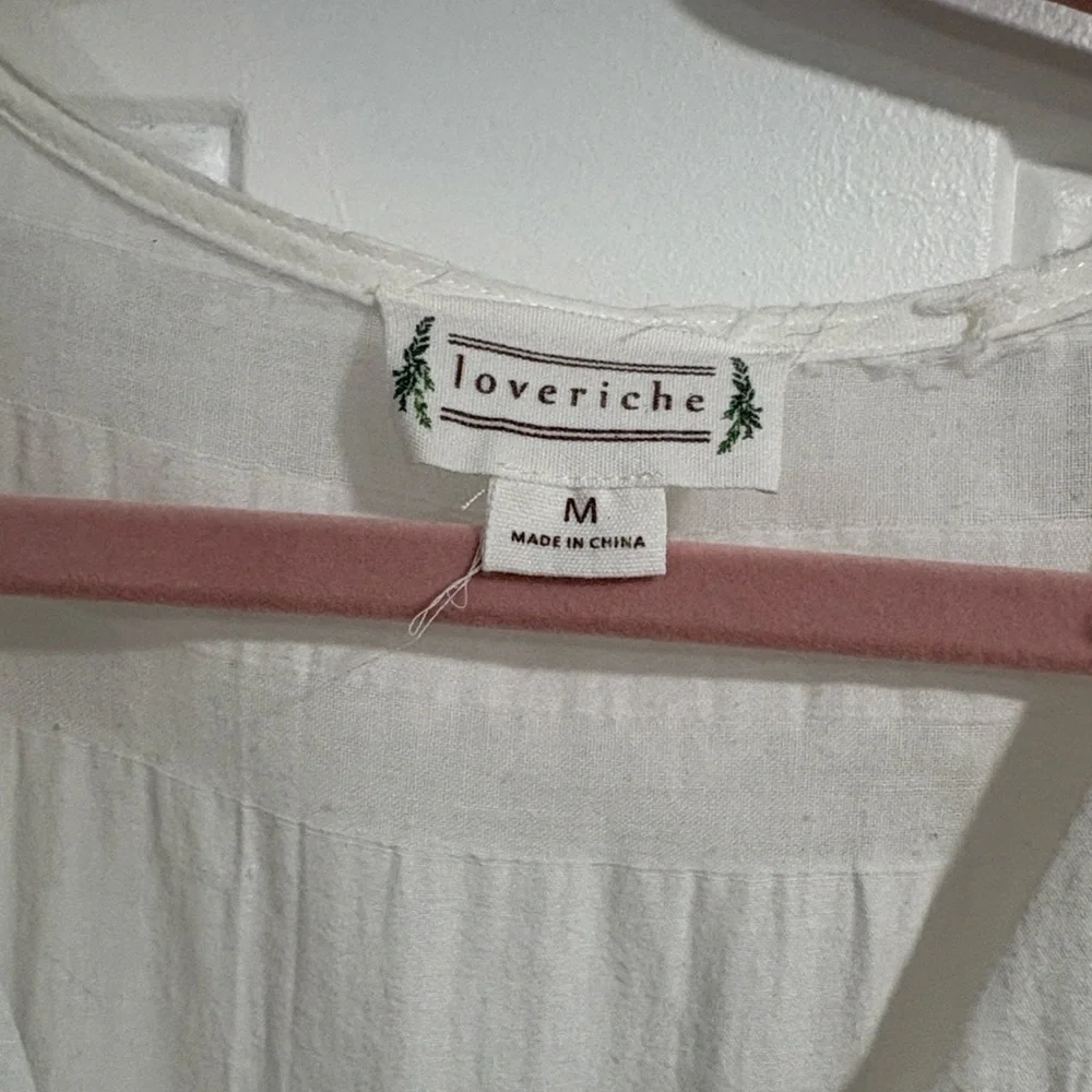 Love Riche White Ruffled Wrap Mini Dress - Picture 2 of 12